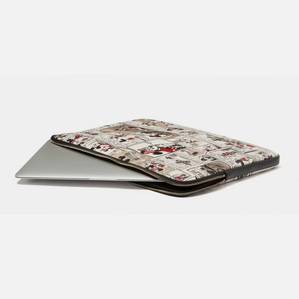 DISNEY x KATE SPADE🖤❤️Mickey & Minnie❤️🖤COMIC UNIVERSAL LAPTOP SLEEVE 🌟NWOT🌟